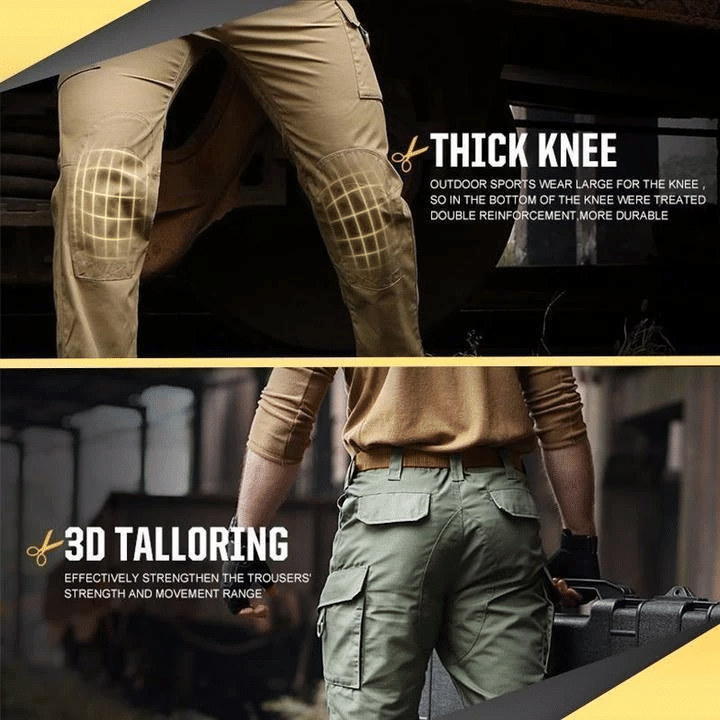 🛡️ Pantalones Tácticos AquaShield 🌧️ Listos para la Aventura, Impermeables para la Vida.