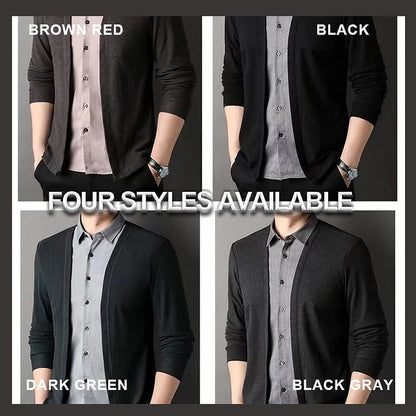 👔 Cárdigan "2 en 1" Clásico 🍂 ✨ Elegancia y comodidad en una sola prenda, sin esfuerzo. 😎👌