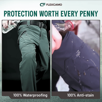 🛡️ Pantalón Cargo Táctico 💪 🔥 Resistente al agua | Ripstop | Más de 10 bolsillos | Máxima comodidad