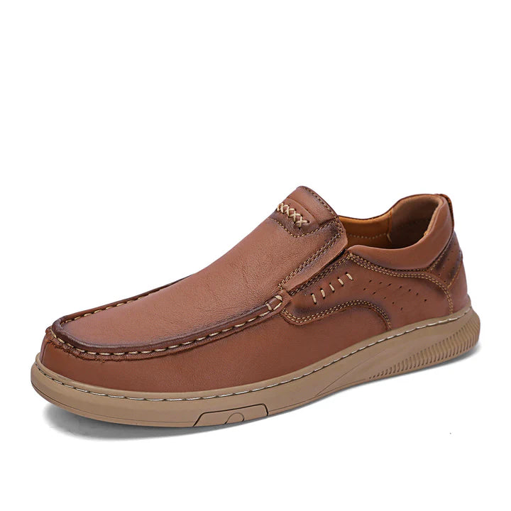 ✨ MOCASINES CASUALES DE CUERO CON SUELA ORTOPÉDICA ✅