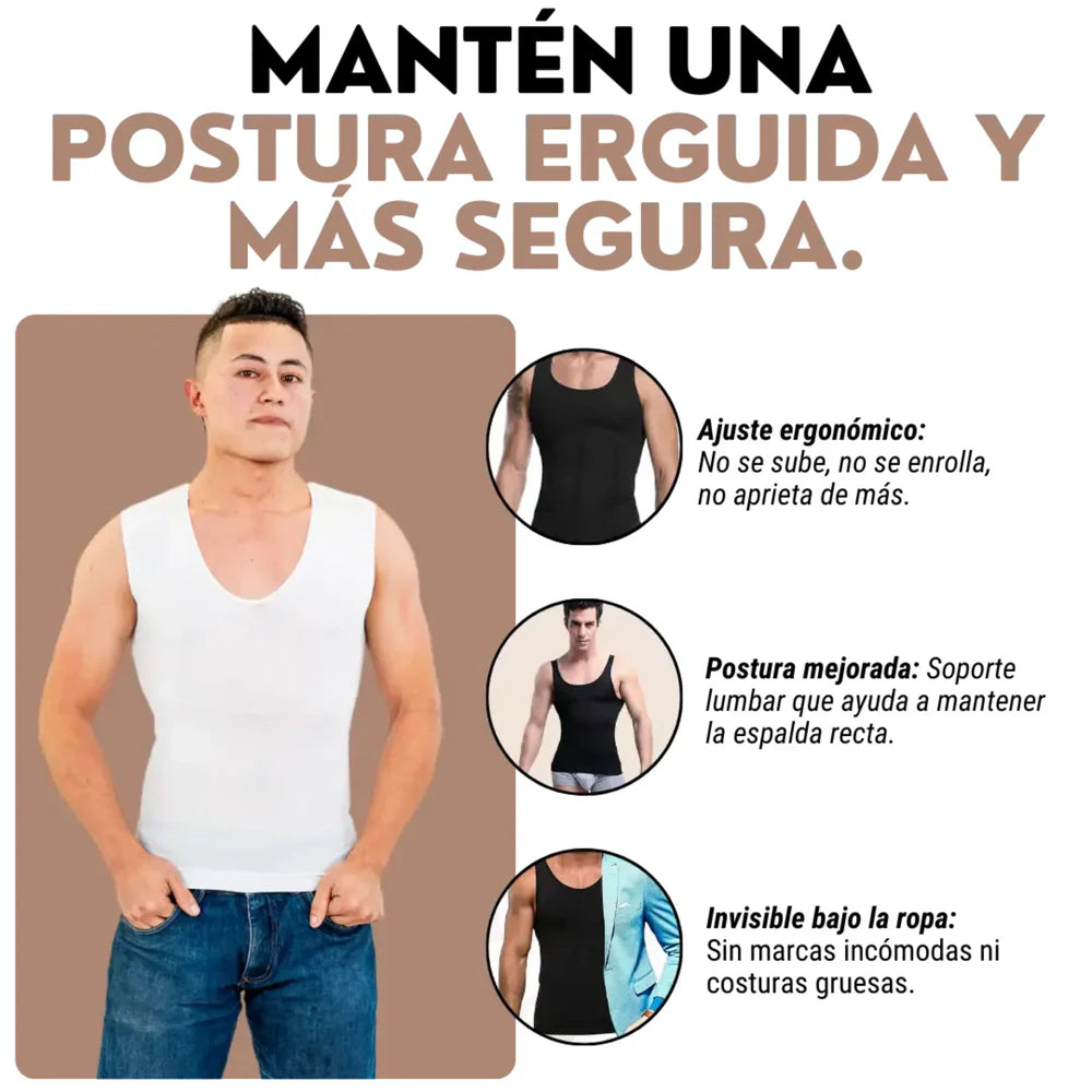 🛡️Camisilla de Compresión Confort-X 💪✨ Tu soporte invisible, tu confort infinito.