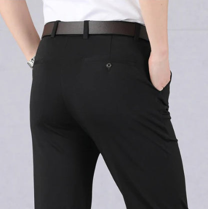 🔝 🔥PANTALONES CLASICOS DE ALTA ELASTICIDAD PARA HOMBRE🤩