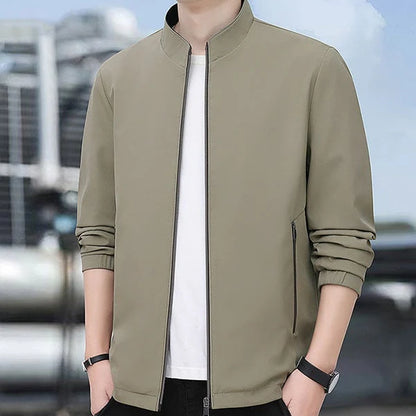 Chaqueta de hombre 🧥 cuello alto ⬆️ impermeable 💧