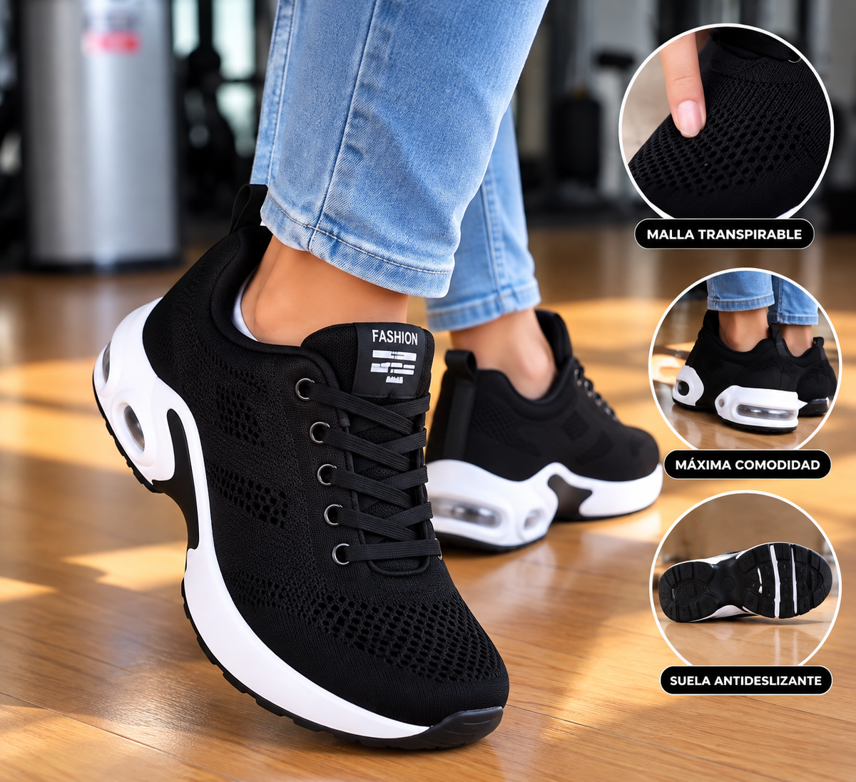 🔥❤️TENIS ORTOPEDICOS AIRFLEX, 🤯OFERTA 💎- CAMINA COMODO Y SIN MOLESTIAS👟✨