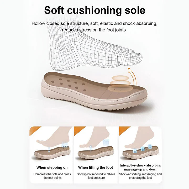 ✨ MOCASINES CASUALES DE CUERO CON SUELA ORTOPÉDICA ✅