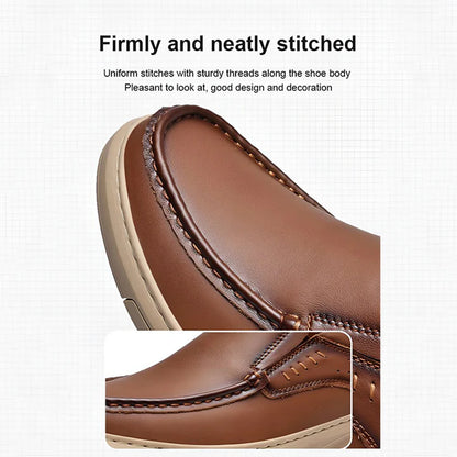 ✨ MOCASINES CASUALES DE CUERO CON SUELA ORTOPÉDICA ✅