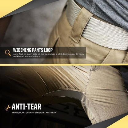 🛡️ Pantalones Tácticos AquaShield 🌧️ Listos para la Aventura, Impermeables para la Vida.