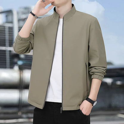 Chaqueta de hombre 🧥 cuello alto ⬆️ impermeable 💧