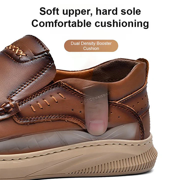 ✨ MOCASINES CASUALES DE CUERO CON SUELA ORTOPÉDICA ✅