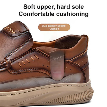 ✨ MOCASINES CASUALES DE CUERO CON SUELA ORTOPÉDICA ✅