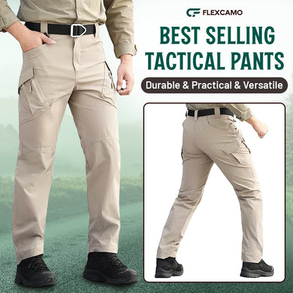 🛡️ Pantalón Cargo Táctico 💪 🔥 Resistente al agua | Ripstop | Más de 10 bolsillos | Máxima comodidad